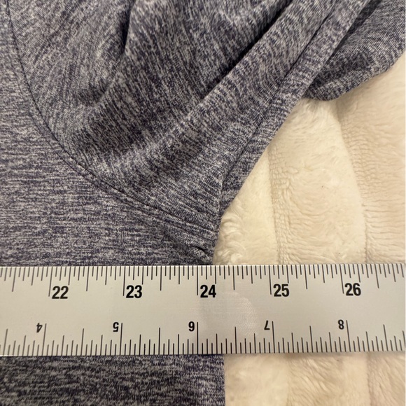 Johnston & Murphy Shirt Men XL Blue Quarter Zip Solid Pullover Performance - Picture 5 of 6